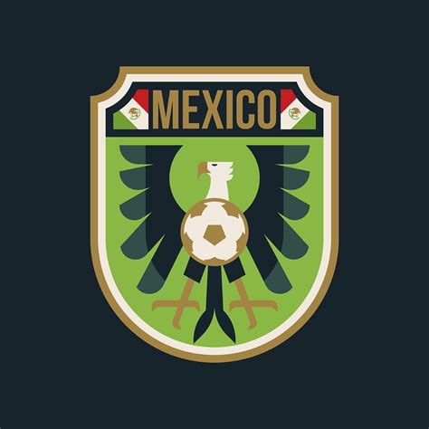 Mexico World Cup Soccer Badges 214959 Vector Art At Vecteezy