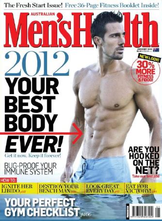 Men S Health Undergoes Redesign For January Issue Mumbrella