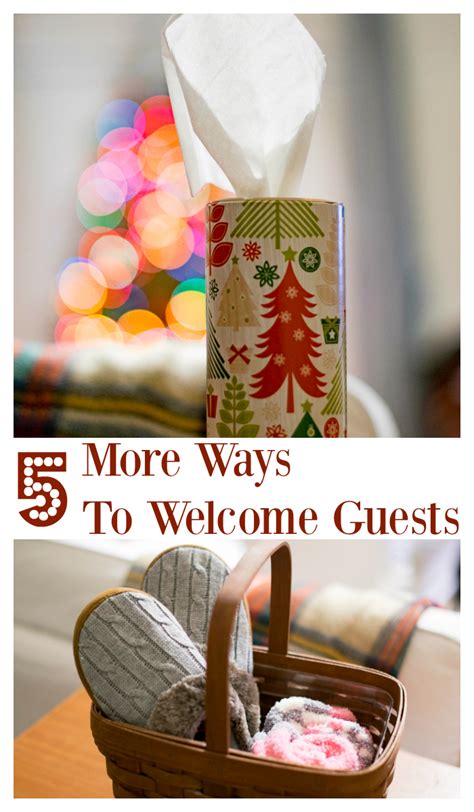 5 More Ways To Welcome Guests Major Hoff Takes A Wife