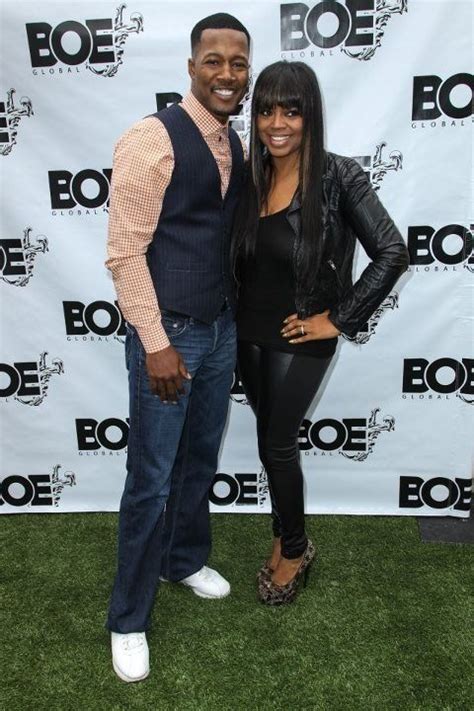 Comedienne And Actor Flex With His Wife Singer Shanice Famous