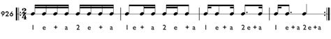 How To Play Sixteenth Note Grouping In Many Combinations