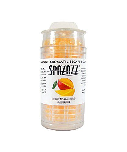 spazazz spz 350 honey mango arouse instant aromatic escape beads jar 1 2 oz canning banana