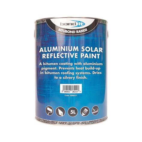 Aluminium Solar Reflective Paint 5lt Tfm Farm And Country Superstore