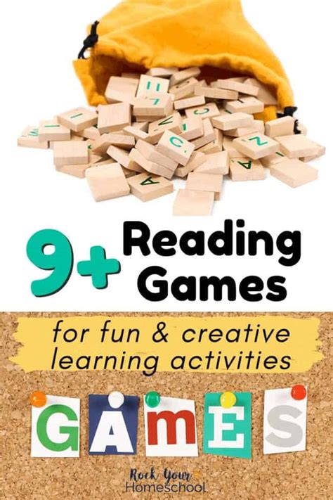 9 Fun Reading Games For Kids For Creative Learning Activities