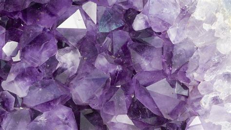 Amethyst Crystals Wallpaper 1431510 Wallbasecc Crystals Purple
