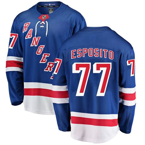 Born february 20, 1942) is a canadian broadcaster, and former professional ice hockey executive, coach and player. Youth Phil Esposito New York Rangers Fanatics Branded Home ...