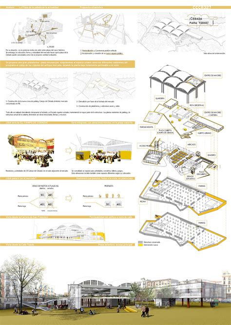 Architecture Poster Poster Layout Architecture Drawing