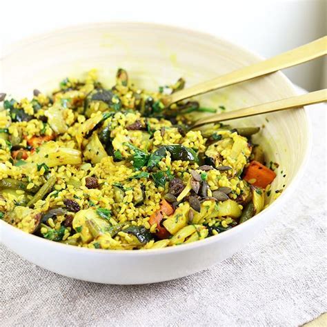 Spiced Roasted Veg With Turmeric Brown Rice Scoop Wholefoods