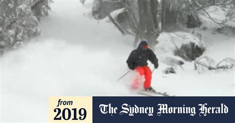 Video Snowfalls Forecast For New South Wales And Victoria