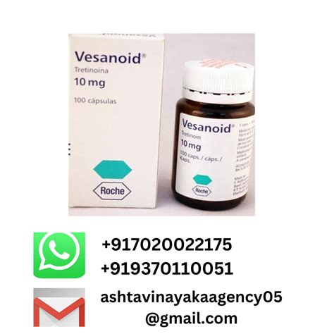 Vesanoid Tretinoin 10 Mg Capsules Roche At Rs 59box In Nagpur Id