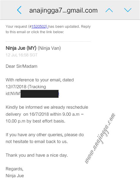 Simply enter the valid tracking id you wish to. Bagaimana re-schedule penghantaran Ninja Van