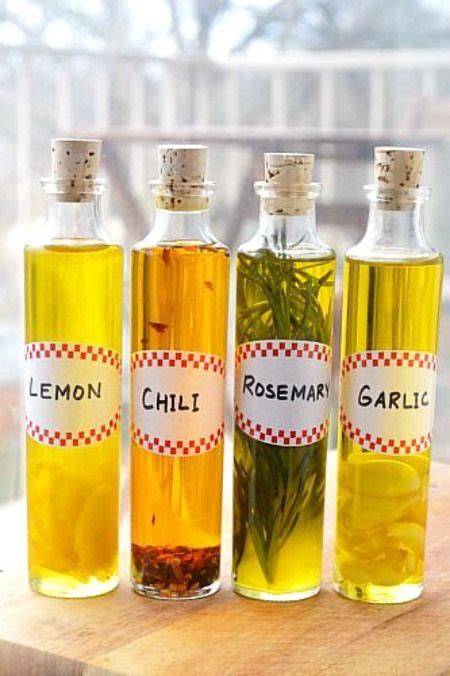Easy Homemade T Ideas Diy Infused Olive Oil Infused Oils Infused