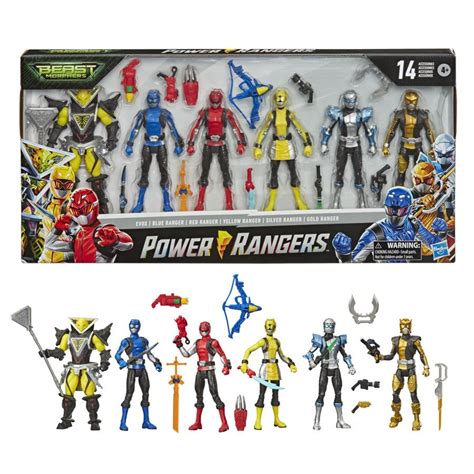 Power Rangers Beast Morphers Core Figures Pack Ubicaciondepersonas