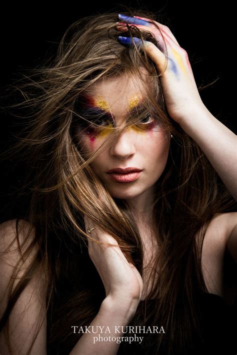 Headshots Colourful Makeup Creative Makeup Vancouver Makeup Artist