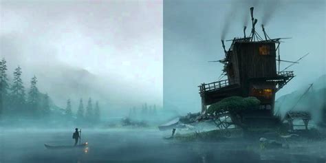 Lost Island Matte Painting Youtube