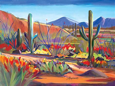 Along The Red Mile By Diana Madaras Southwest Artists Emporium