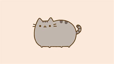 Pusheen Illustration Pusheen Cat Minimalism Artwork Hd Wallpaper