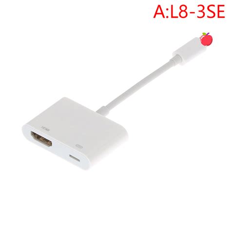 Lightning To Hdmi Adapter P Hd Digital Converter For Phone L Se