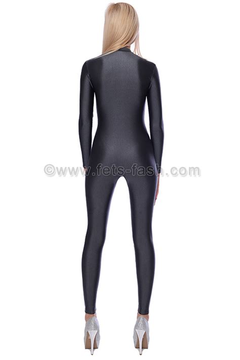 Catsuit With Front Zipper From Fets Fash In All Lycra Colors