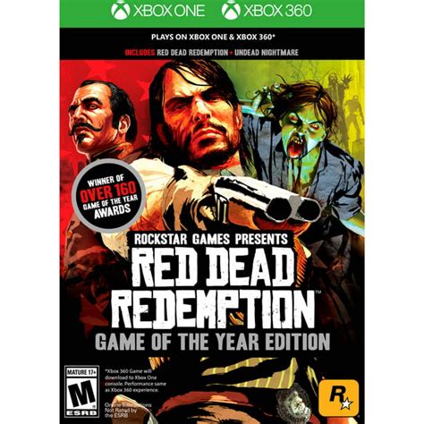 Red Dead Redemption Game Of The Year Edition Xbox One Xbox 360