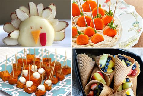 And they're insanely easy to make. Healthy Thanksgiving Appetizers That You And The Kids Will ...