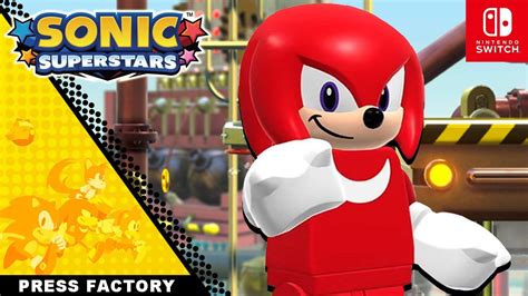 Sonic Superstars Part 7 Press Factory Lego Knuckles Youtube