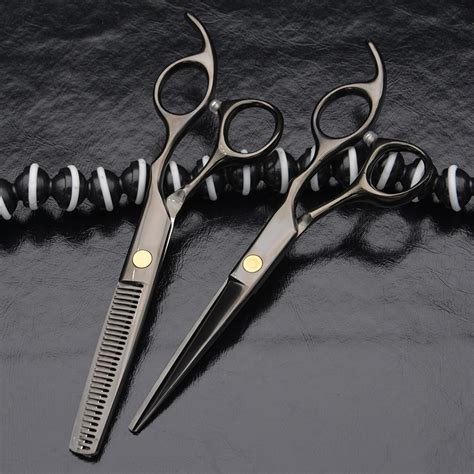 Hair Thinning Cutting Scissors Flat Straight Pinking Shears Haircut