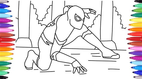 Click on any of the following spiderman coloring sheets and download them on your computer. MARVEL SPIDERMAN FAR FROM HOME // SPIDERMAN COLORING PAGES ...