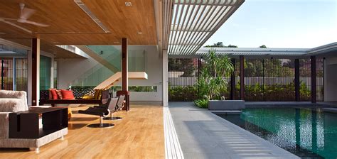 Spacious Contemporary House In Singapore Strikes A Balance Between