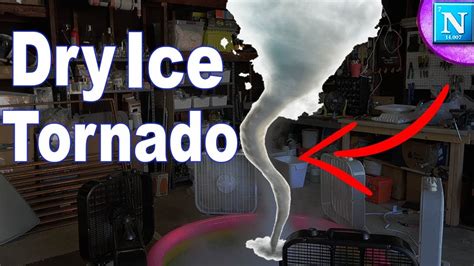 We Made A Tornado Dry Ice Tornado Experiment Youtube