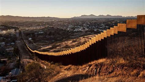 Ya Hay Un Muro A Lo Largo De Unos 1100 Km De La Frontera Entre Estados