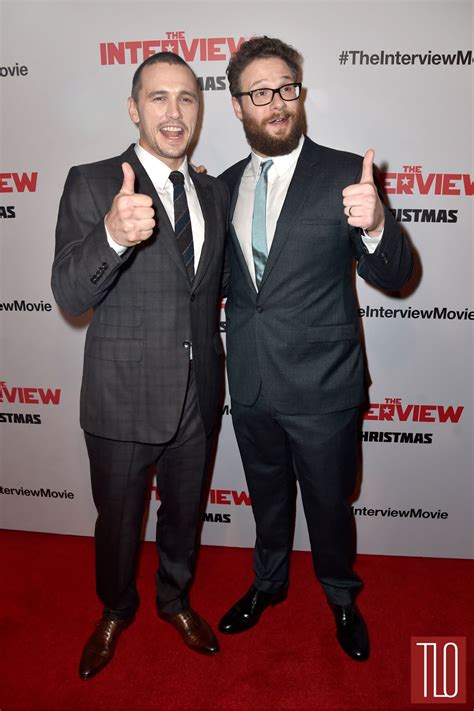 James Franco And Seth Rogen At The Interview Premiere Tom Lorenzo
