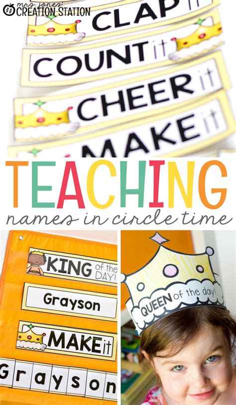 Teaching Names And Pre Reading Skills Mrs Jones Creation Station