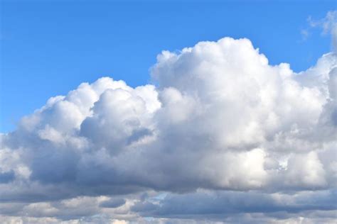 Beautiful Fluffy Clouds Free Stock Photo By Nomevizualizzato On