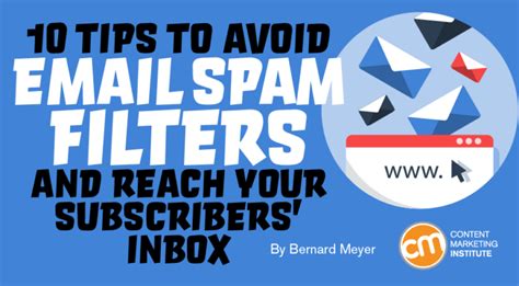 10 Tips To Avoid Email Spam Filters