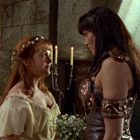 Lucy Lawless Reneeoconnor Xena Gabrielle Xena And Gabrielle Lucy