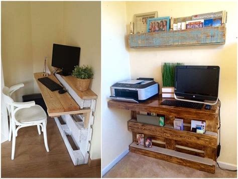 Creative Diy Desk Ideas That You Must Try 08 Diy Computer Desk Computer Desk Small Space