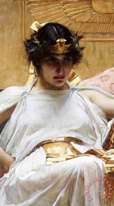 John William Waterhouse Cleopatra Painting Cleopatra Print For Sale