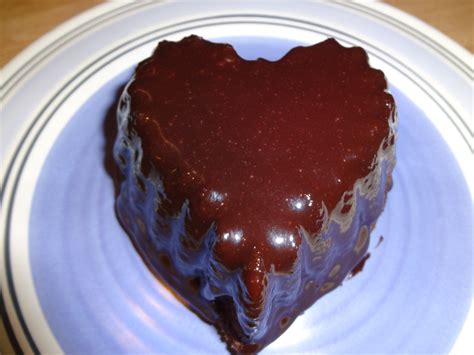 Rich Homemade Chocolate Heart Cakelets With Ganache Icing 12 Etsy