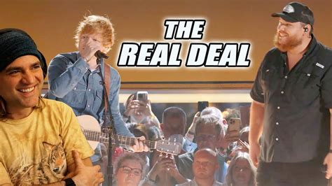 LIVE PERFORMANCE Ed Sheeran Life Goes On W Luke Combs American