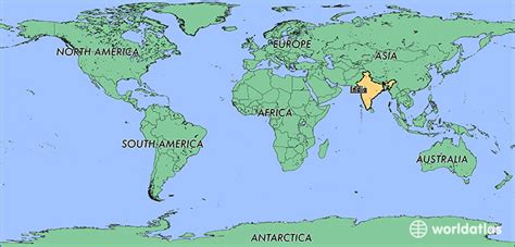 Where Is India Where Is India Located In The World India Map