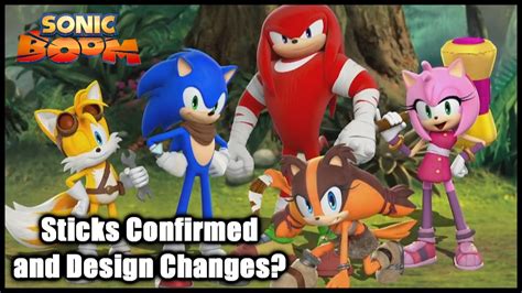 Sonic Boom News Sticks The Jungle Badger Confirmed And Character