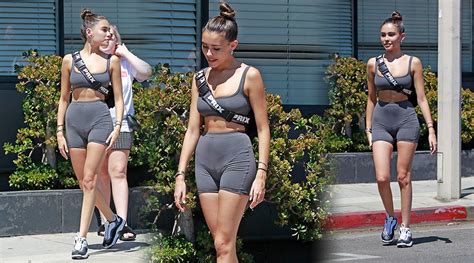 Madison Beer Camel Toe Candids In Los Angeles Hot Celebs Home