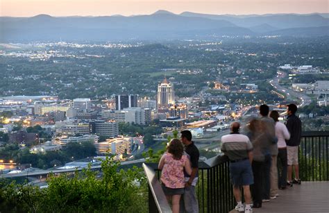 Roanoke Virginia Downtown Aerial View Virginia Sh Tax Law Firm