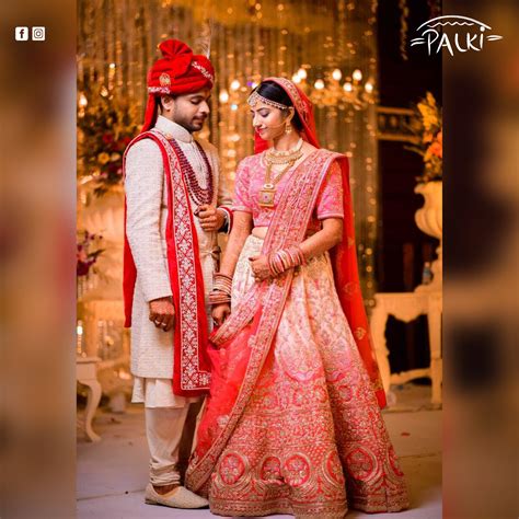 Share More Than 78 Pink Sherwani And Red Lehenga Super Hot Poppy