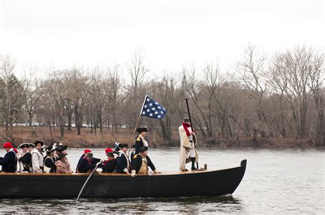 Washington Crosses The Delaware River Crossroads Of The American