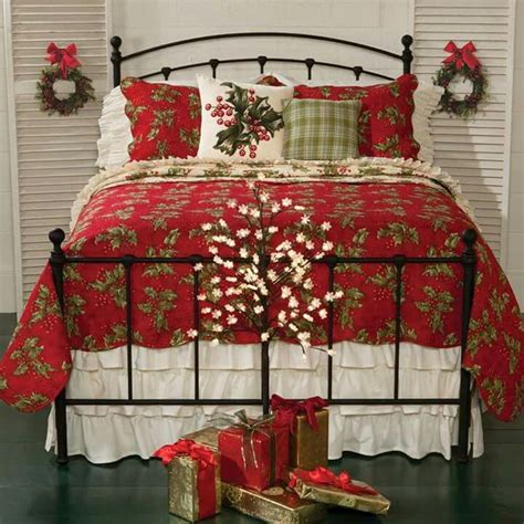 Beautiful Christmas Bed Love The Shutters On Each Side Of The Bed