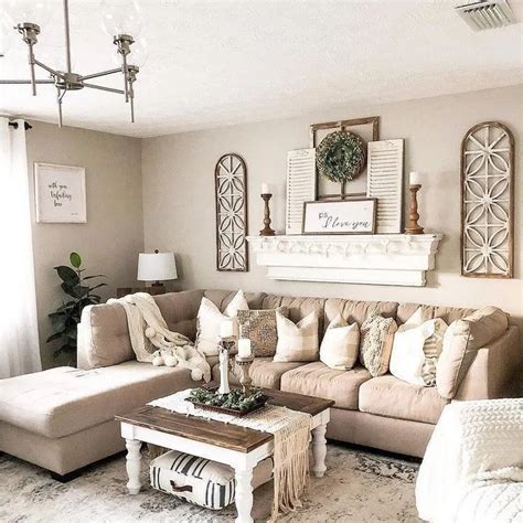 21 Beautiful Small Space Living Room Decoration Ideas Farmhouse Decor