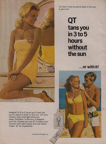 Qt Tans You In To Hours Without The Sun Tan Vintage