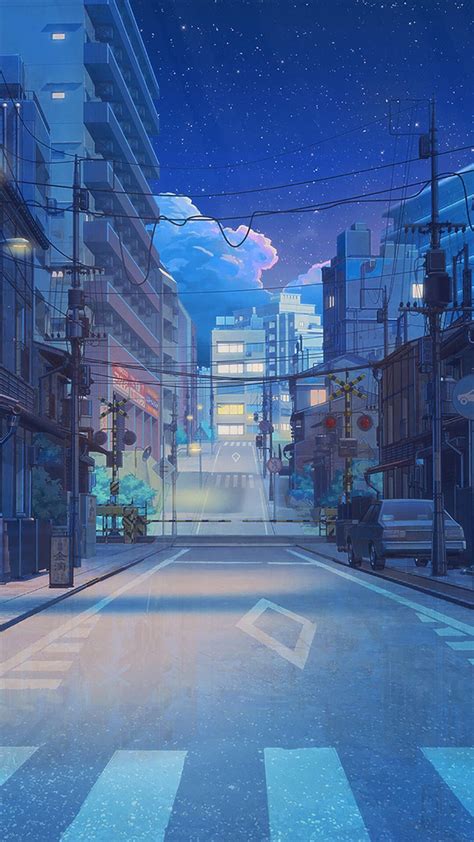 Cute Anime Street Wallpapers Wallpaper Cave